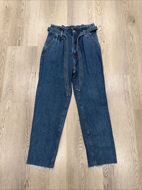 Abercrombie & Fitch Medium Blue Mom Jeans